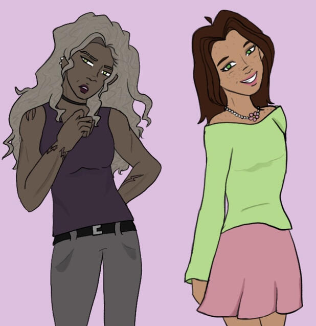 Human Briar & Berry! (by me)